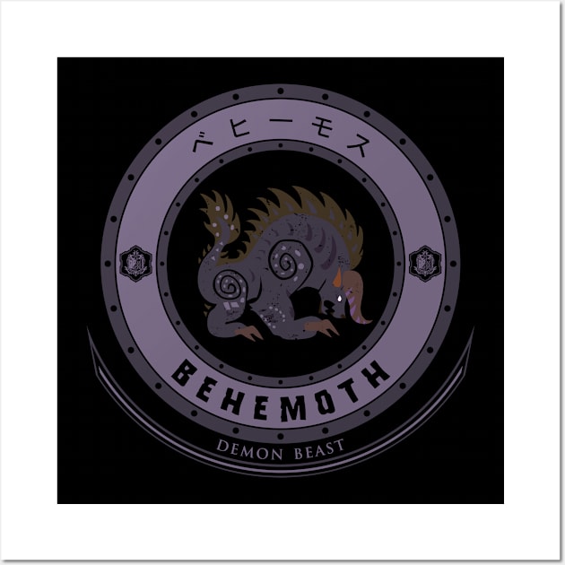 BEHEMOTH - LIMITED EDITION Wall Art by Exion Crew